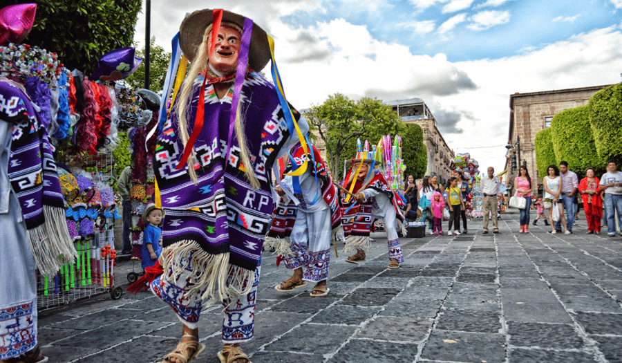 Mexican traditional parade